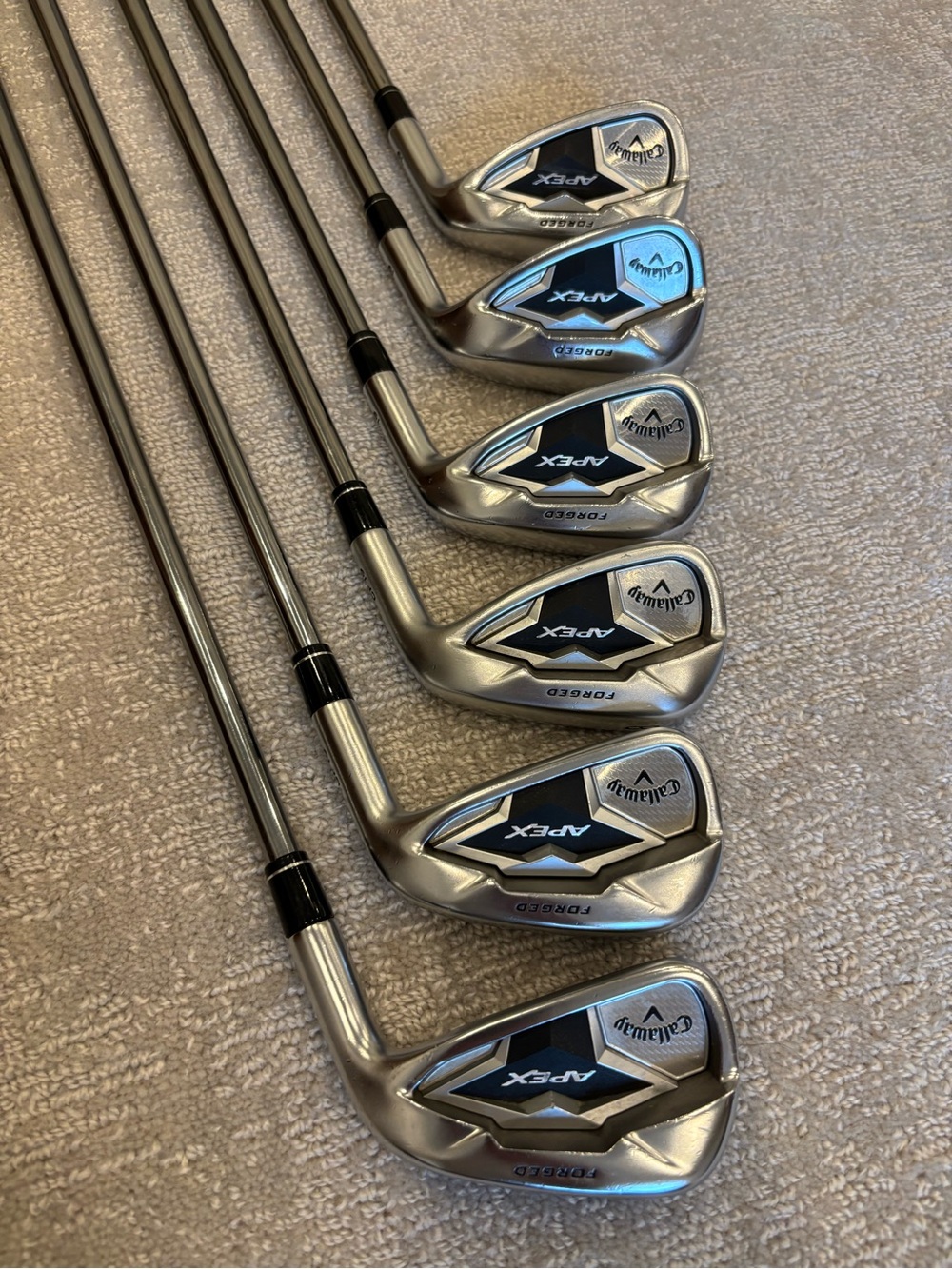 Callaway Apex 19 Forged Iron Set 6 Clubs (6–SW) RH – Graphite